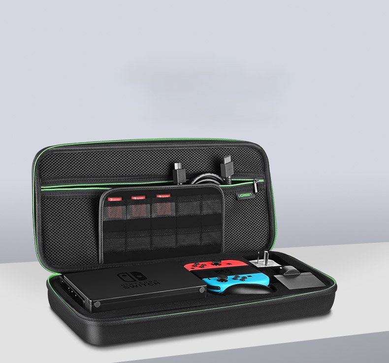 Ugreen Case Box til Nintendo Switch og tilbehør S 26,5 x 10 x 13,5 cm sort (50275 LP145)