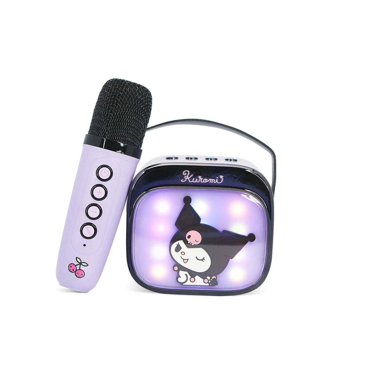 Kuromi Karaoke Speaker Popsing Microphone Led