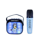 Bluey Karaoke Speaker Popsing Microphone Led