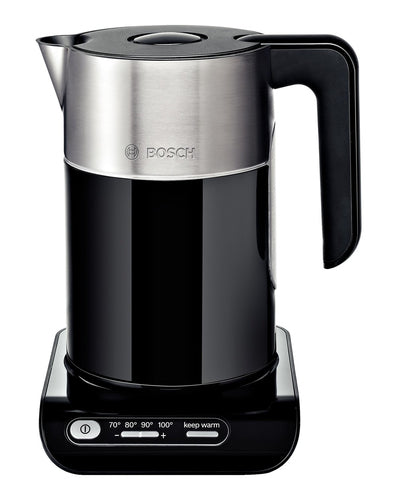 Bosch Styline Elkedel 1.5liter 2.4kW Sort/rustfrit stål