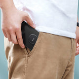 Baseus ultra-tynde selvklæbende ringholder telefonstativ grå (SUYB-0A)