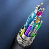 Baseus HDMI 2.0 kabel 4K 60 Hz 3D HDR 18 Gbps 2 m sort (CAKGQ-B01)