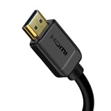 Baseus HDMI 2.0 kabel 4K 60 Hz 3D HDR 18 Gbps 2 m sort (CAKGQ-B01)