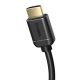 Baseus HDMI 2.0 kabel 4K 60 Hz 3D HDR 18 Gbps 2 m sort (CAKGQ-B01)