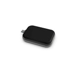 Zens Single Airpods Watch Lader Qi Usb C Aluminium Sort