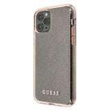 Guess GUHCN65PCGLPI iPhone 11 Pro Max pink/pink hårdkasse Glitter