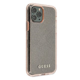 Guess GUHCN65PCGLPI iPhone 11 Pro Max pink/pink hårdkasse Glitter