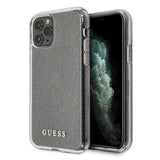 Guess GUHCN65PCGLSI iPhone 11 Pro Max sølv/sølv hårdkasse Glitter