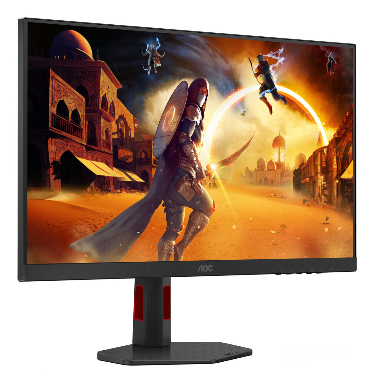 AOC G4 U27G4R computerskærm 68,6 cm (27") 3840 x 2160 pixel 4K Ultra HD LED Sort, Rød