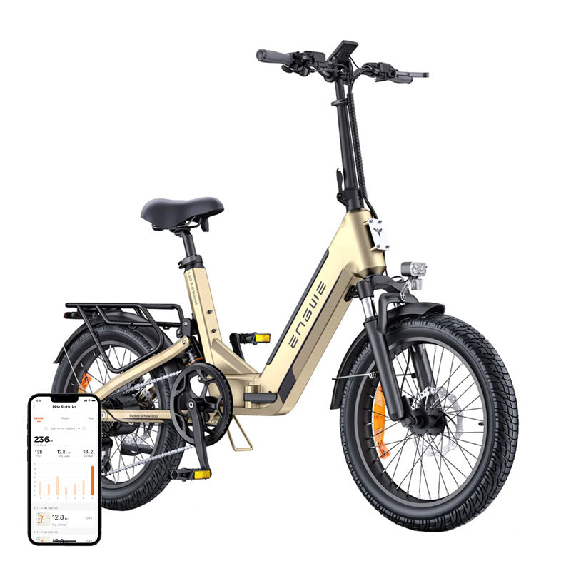 ENGWE L20 3.0 BOOST 250W 16" Elektrisk cykel (Guld)