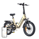 ENGWE L20 3.0 BOOST 250W 16" Elektrisk cykel (Guld)