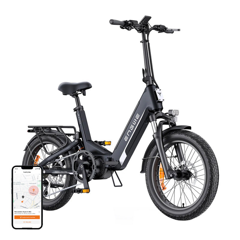 ENGWE L20 PRO 3.0 250W 20" elektrisk cykel (sort)