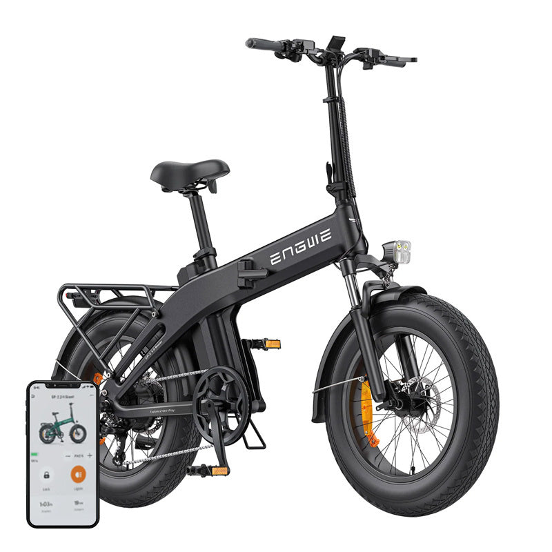 ENGWE EP-2 3.0 BOOST 250W 20" elektrisk cykel (sort)