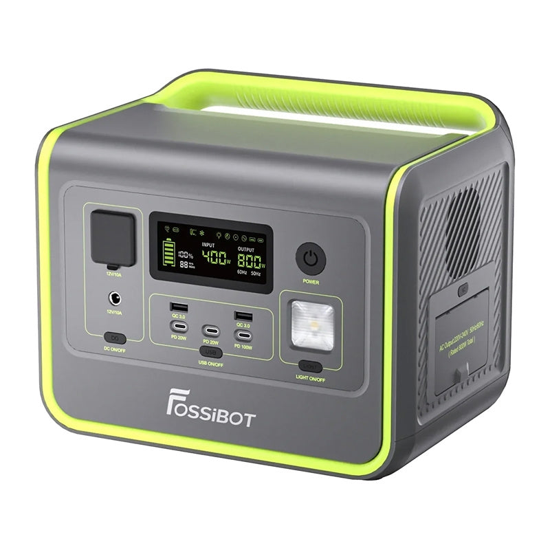 FOSSIBOT F800 800W opladningsstation (grøn)