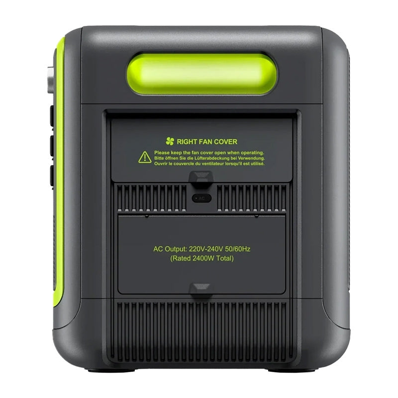 FOSSIBOT F2400 2400W opladningsstation (grøn)