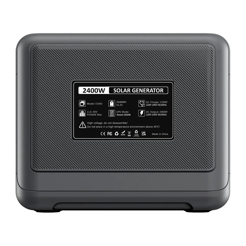 FOSSIBOT F2400 2400W opladningsstation (grøn)