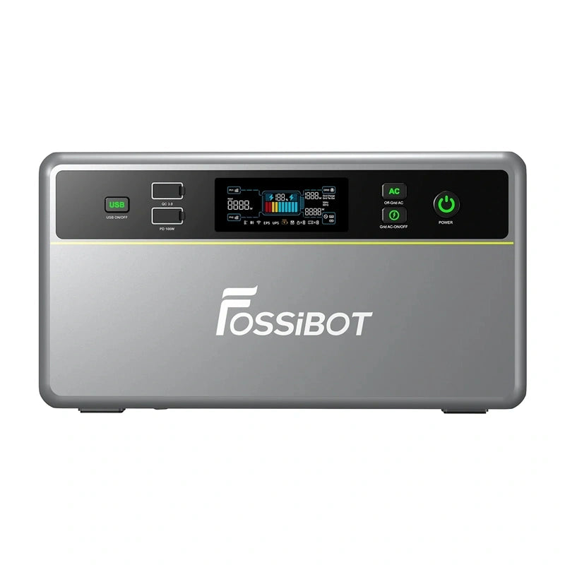 FOSSIBOT FBP1200 1200W Ladestation (grøn)
