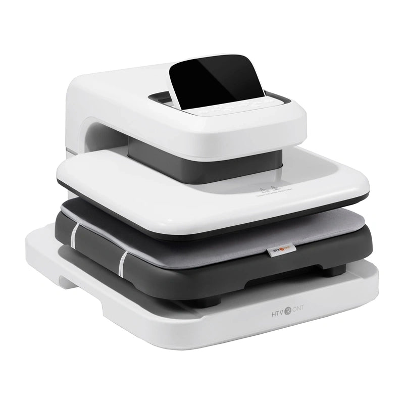 HTVRONT Auto 2 Digit Heat Transfer Press (White)