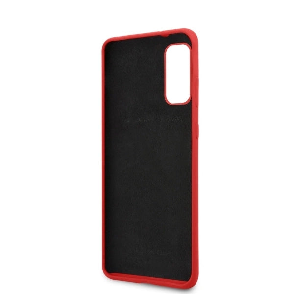 Ferrari Silicone Case til Samsung Galaxy S20 - Rød