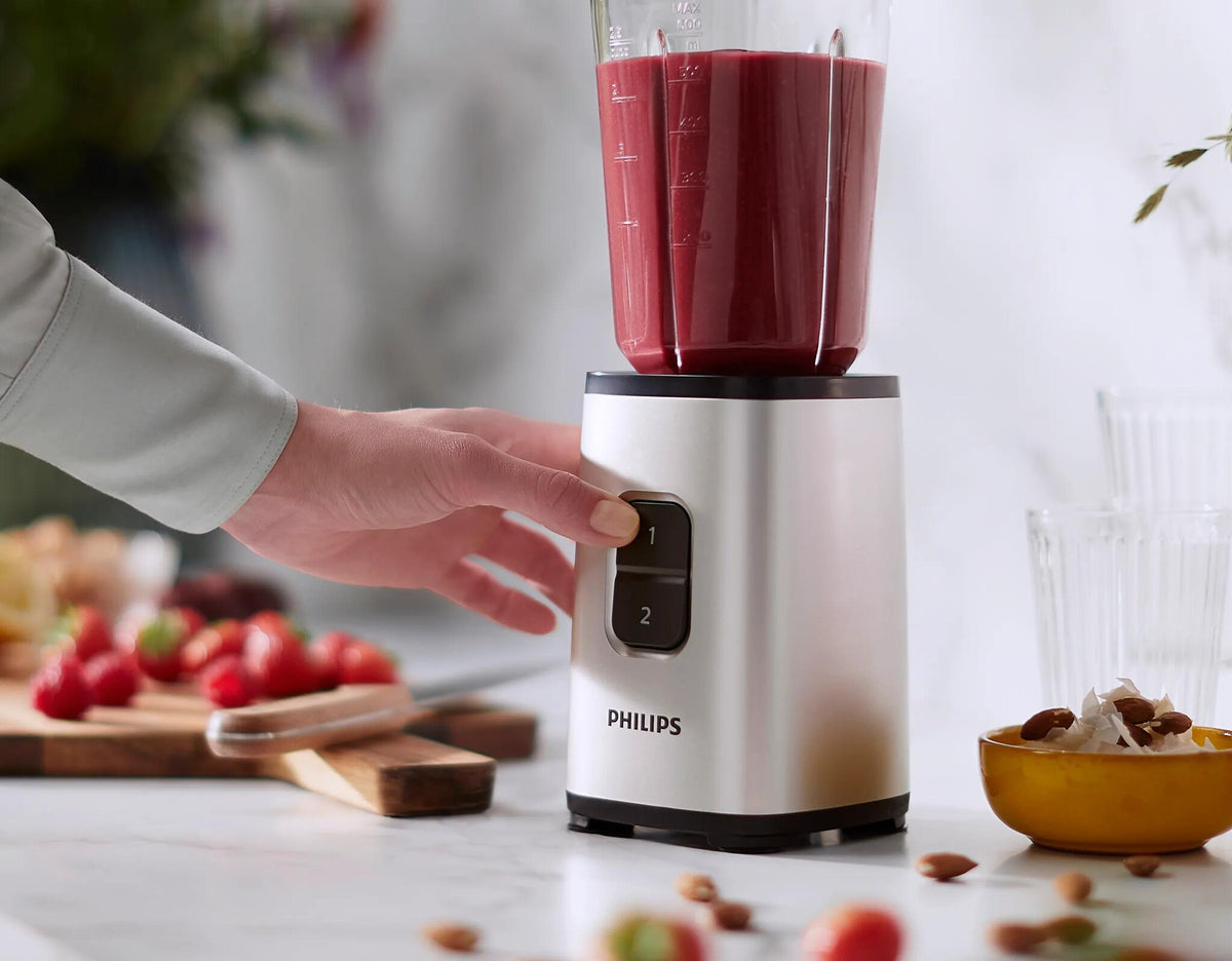 Philips Daily Collection HR2604/80 blender 1 L Bordplade blender 350 W Sort, Rustfrit stål