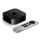 Apple TV 4K Sort, Sølv 4K Ultra HD 128 GB Wi-Fi Ethernet LAN