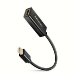 Axagon RVDM-HI14N videokabel adapter 0,15 m Mini DisplayPort HDMI Sort
