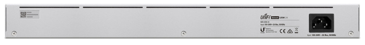 Ubiquiti UniFi USW-24 netværksswitch Administreret L2 Gigabit Ethernet (10/100/1000) Sølv