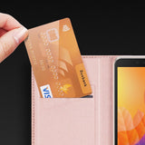 DUX DUCIS Skin Pro Bogreol type sag til Huawei Y5p pink