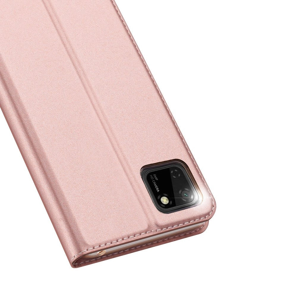 DUX DUCIS Skin Pro Bogreol type sag til Huawei Y5p pink