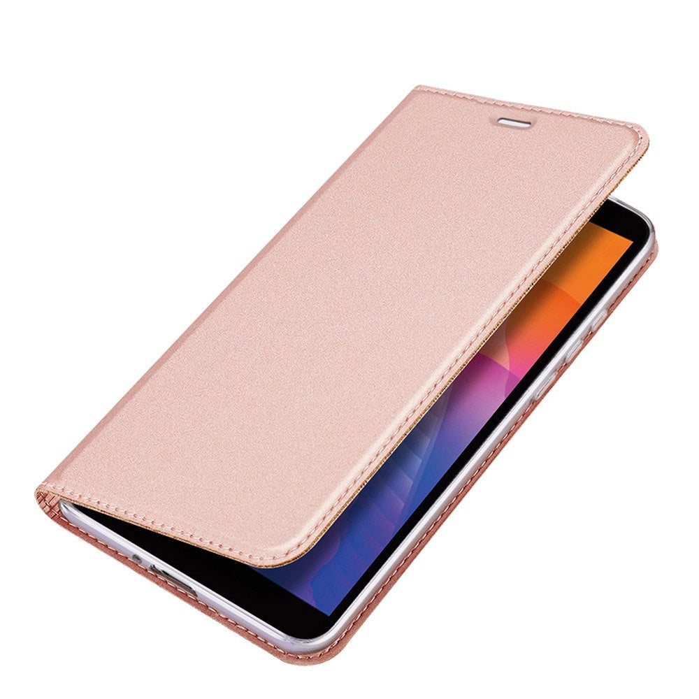 DUX DUCIS Skin Pro Bogreol type sag til Huawei Y5p pink