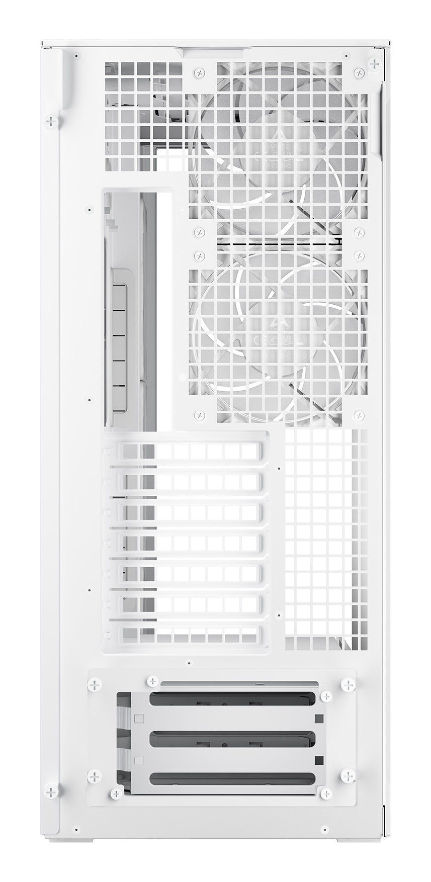 Arctic Xtender Case White Tårn Udvidet ATX Ingen strømforsyning Glass Hvid