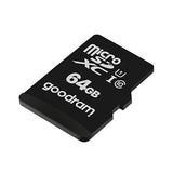Goodram Microcard 64 GB micro SD XC UHS-I klasse 10 hukommelseskort, SD-adapter (M1AA-0640R12)