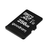 Goodram Microcard 256 GB micro SD XC UHS-I klasse 10 hukommelseskort, SD-adapter (M1AA-2560R12)