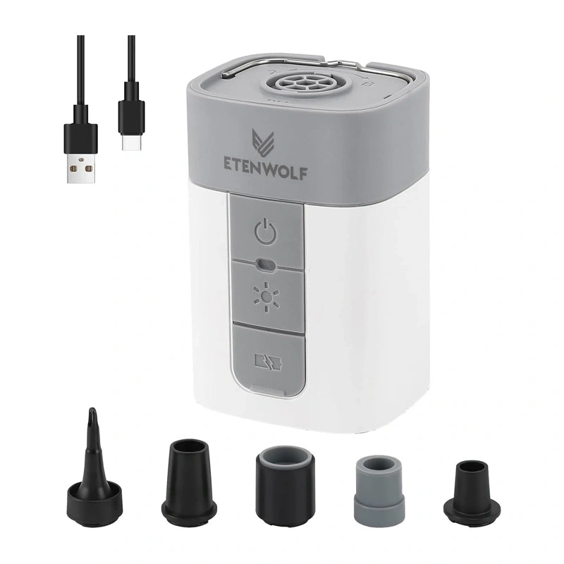 Etenwolf AIR 5 Pro 10400mAh elektrisk pumpe (hvid)