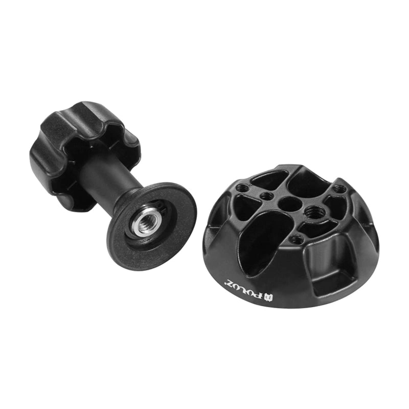 Puluz 75 mm Flat-to-Bowl Adapter til Fluid Head