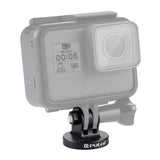 Puluz Mount med 1/4" CNC-tråd til actionkameraer (sort)