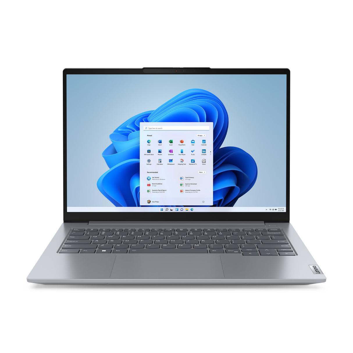 Lenovo ThinkBook 14 G6 IRL Intel® Core™ i5 i5-13420H Laptop 35,6 cm (14") WUXGA 16 GB DDR5-SDRAM 512 GB SSD Wi-Fi 6 (802.11ax) Windows 11 Pro Nordisk Grå