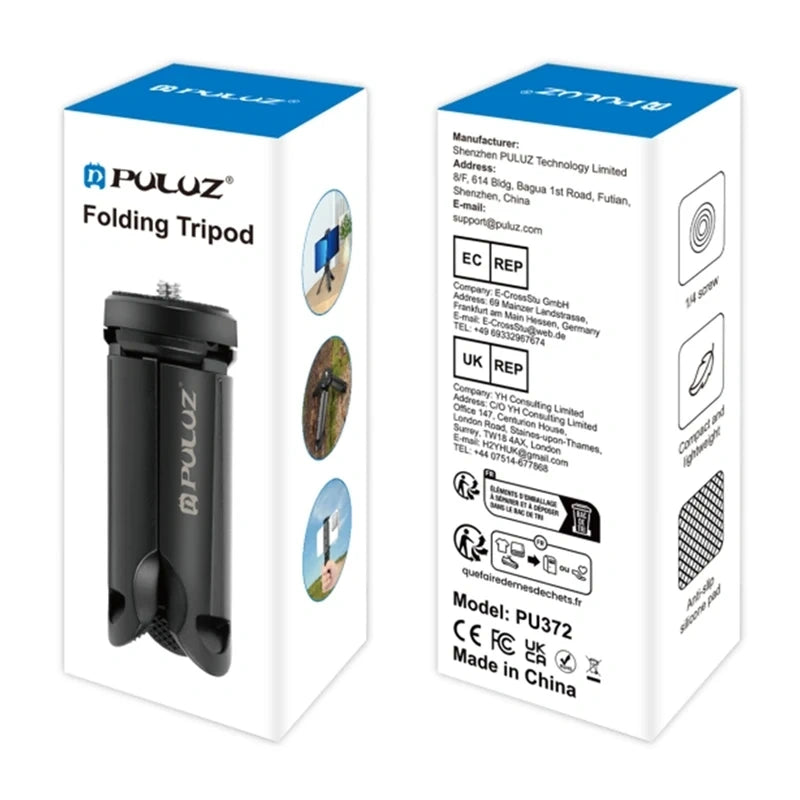 Puluz Folding Tripod til mobiltelefoner
