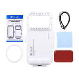 Puluz Waterproof Case (45m) til iPhone: Til undervandsbilleder og -videoer (hvid)