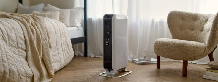 Mill Gentle Air Indoor Black, White 1000 W Oil electric space heater