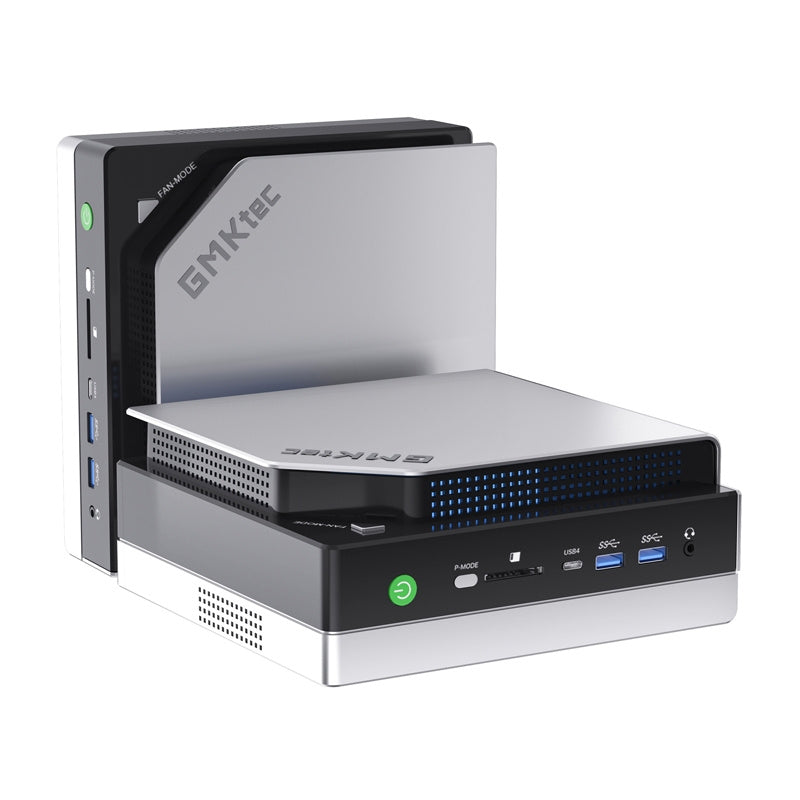 GMKtec EVO-X2 Ryzen AI Max+ 395 Mini PC med 64 GB RAM, 1 TB SSD og Windows 11 Pro