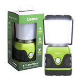 LEPRO 3300002 1000-lumen batteridrevet campinglampe