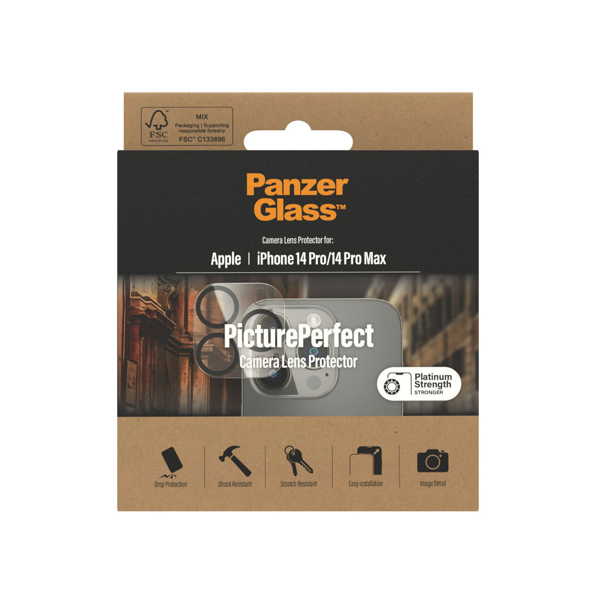 PanzerGlass ® PicturePerfect Kameralinsebeskytter iPhone 14 Pro | 14 Pro Max