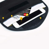 Anti-tyveri Case for bilnøgler Telefon Radio blokering Faraday Box Faraday Cage 20cm x 11cm sort