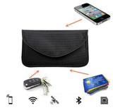 Anti-tyveri Case for bilnøgler Telefon Radio blokering Faraday Box Faraday Cage 20cm x 11cm sort