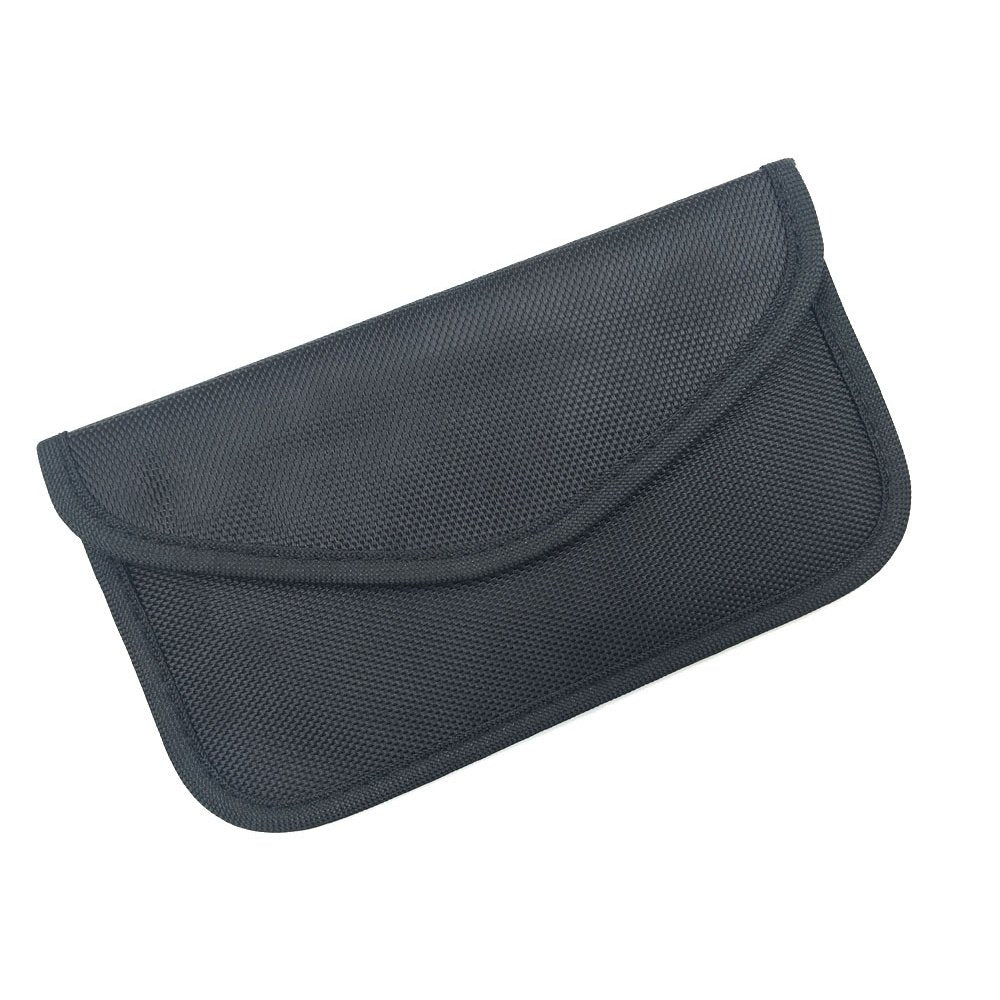 Anti-tyveri Case for bilnøgler Telefon Radio blokering Faraday Box Faraday Cage 20cm x 11cm sort