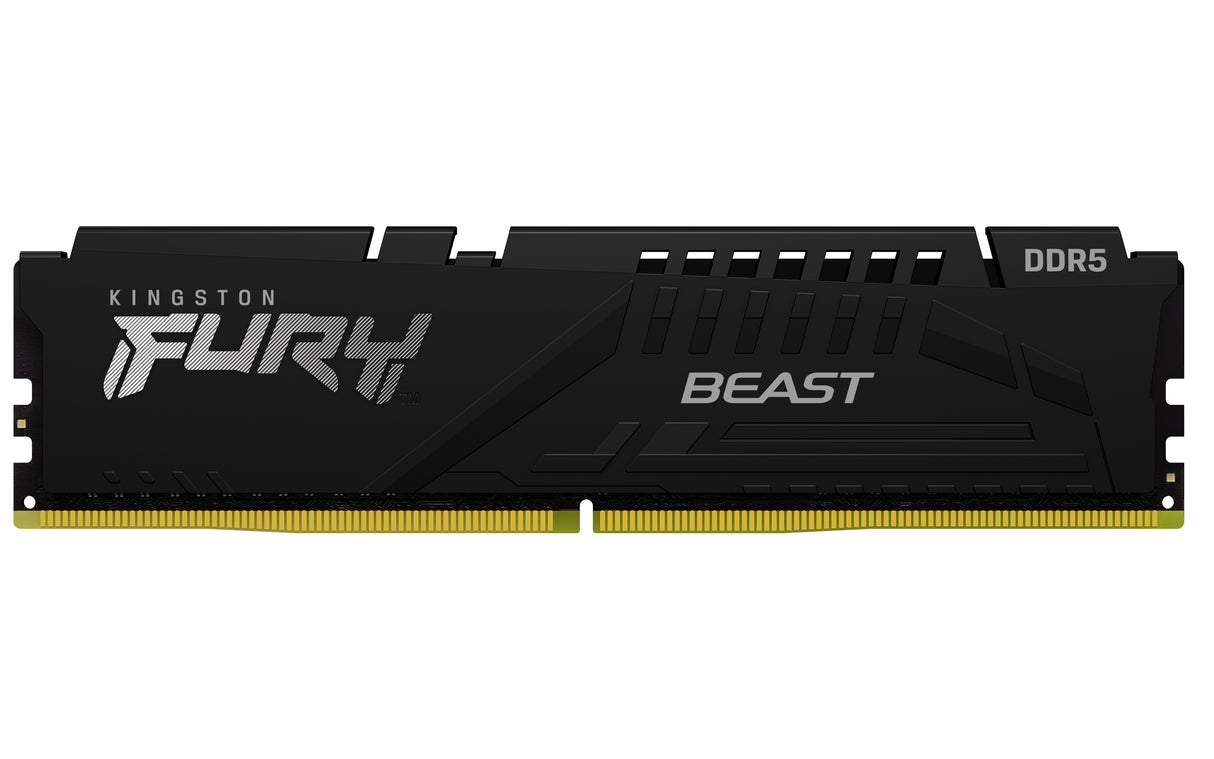 Kingston FURY Beast DDR5 SDRAM 16GB 6400MHz CL32  On-die ECC DIMM 288-PIN
