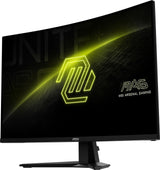 MSI MAG 32C6X computerskærm 80 cm (31.5") 1920 x 1080 pixel Fuld HD Sort