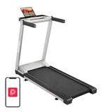 DeerRun A1 Pro Foldbar elektrisk løbebånd (Silver)