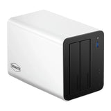 TERRAMASTER F2-425 Plus NAS File Server med Intel N5095, 4GB RAM, 2 bays